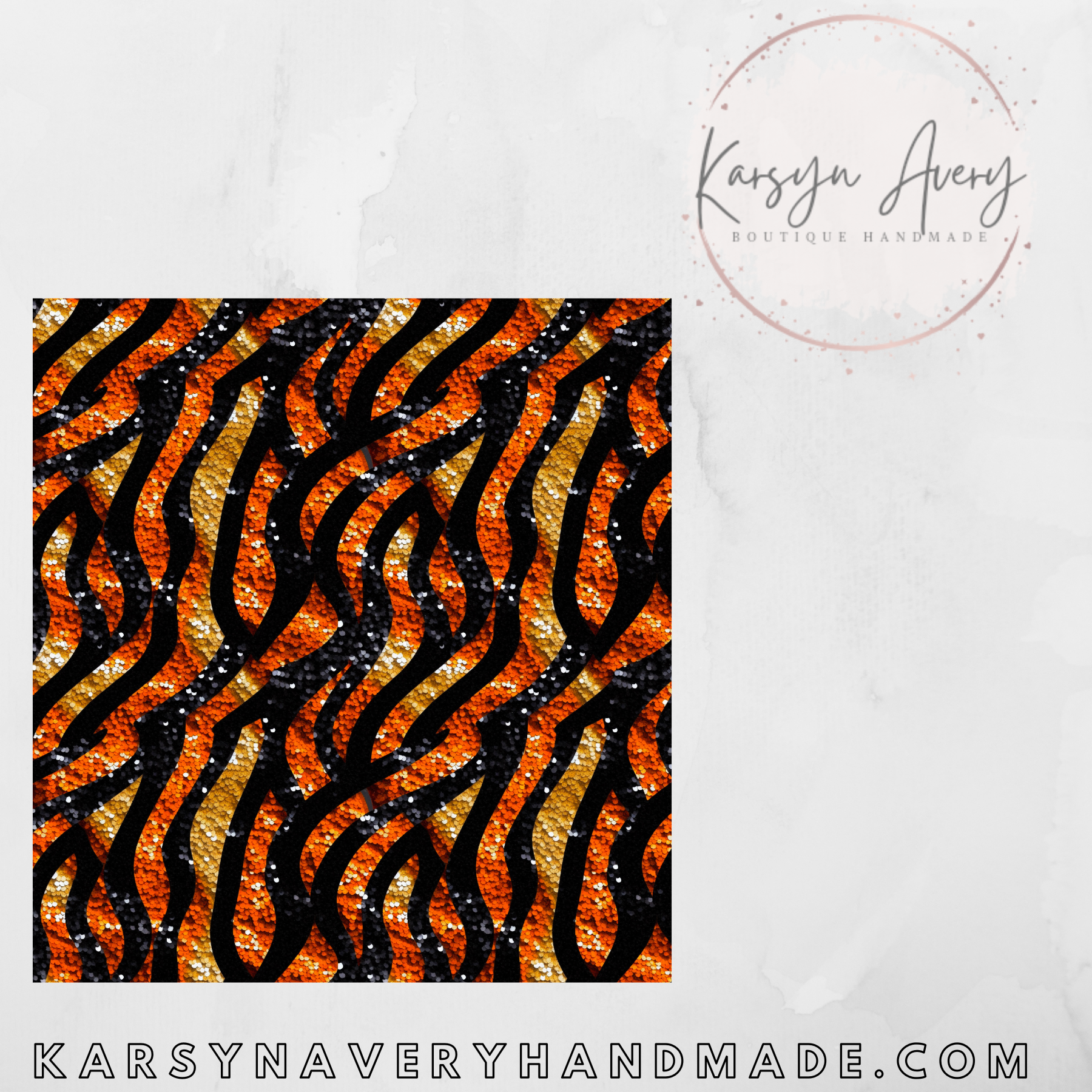Tiger Stripe Glitter