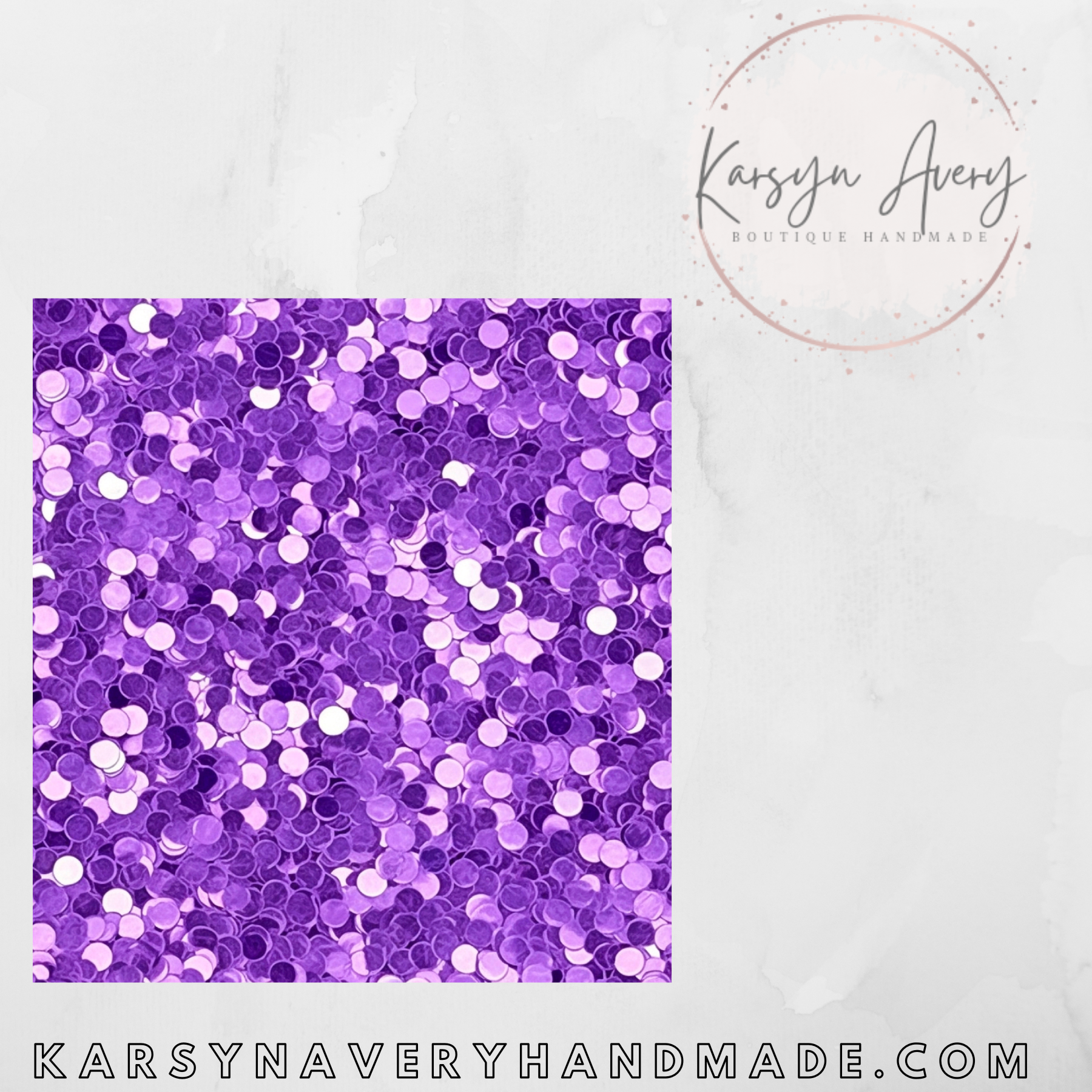 Purple Sequins