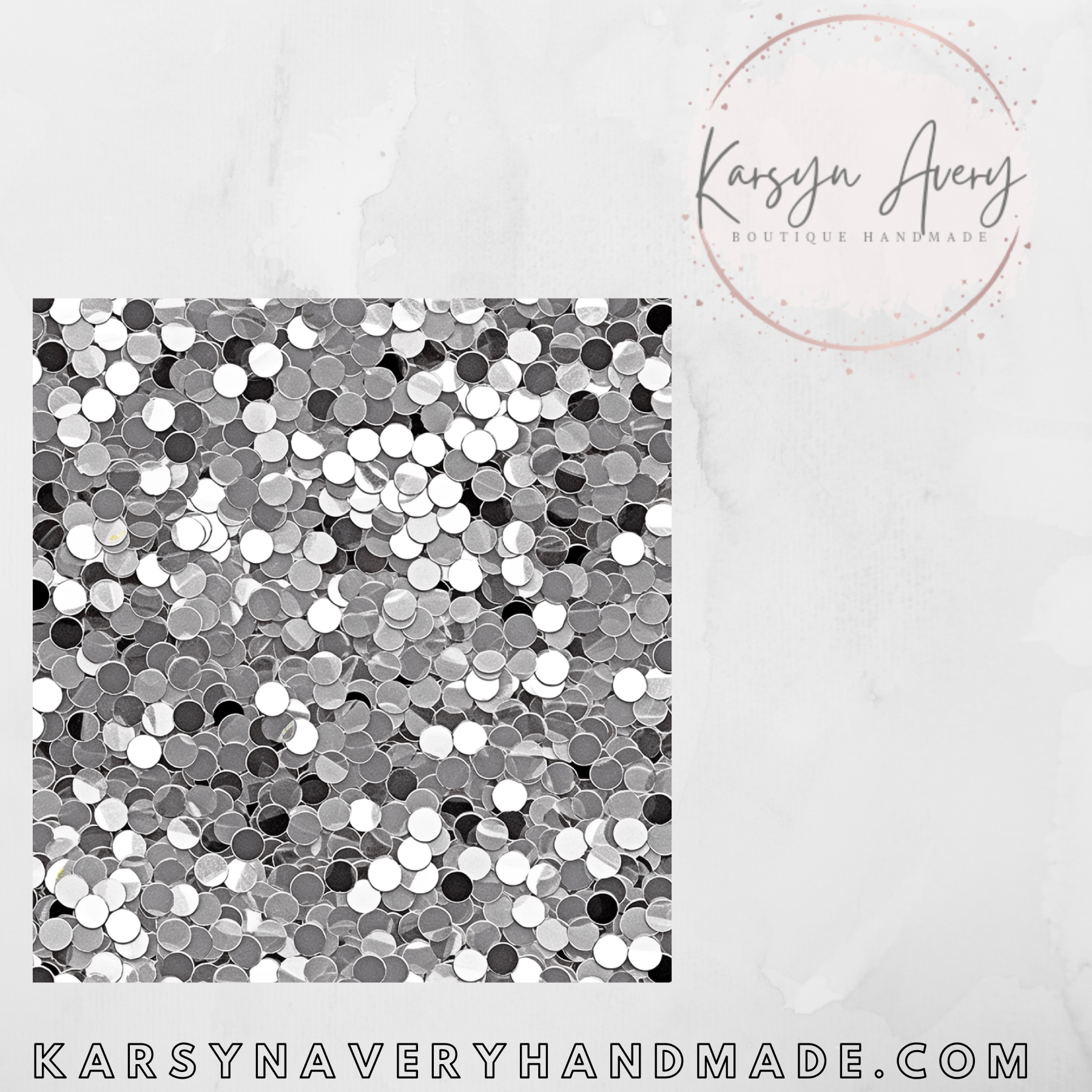 Silver Sequins