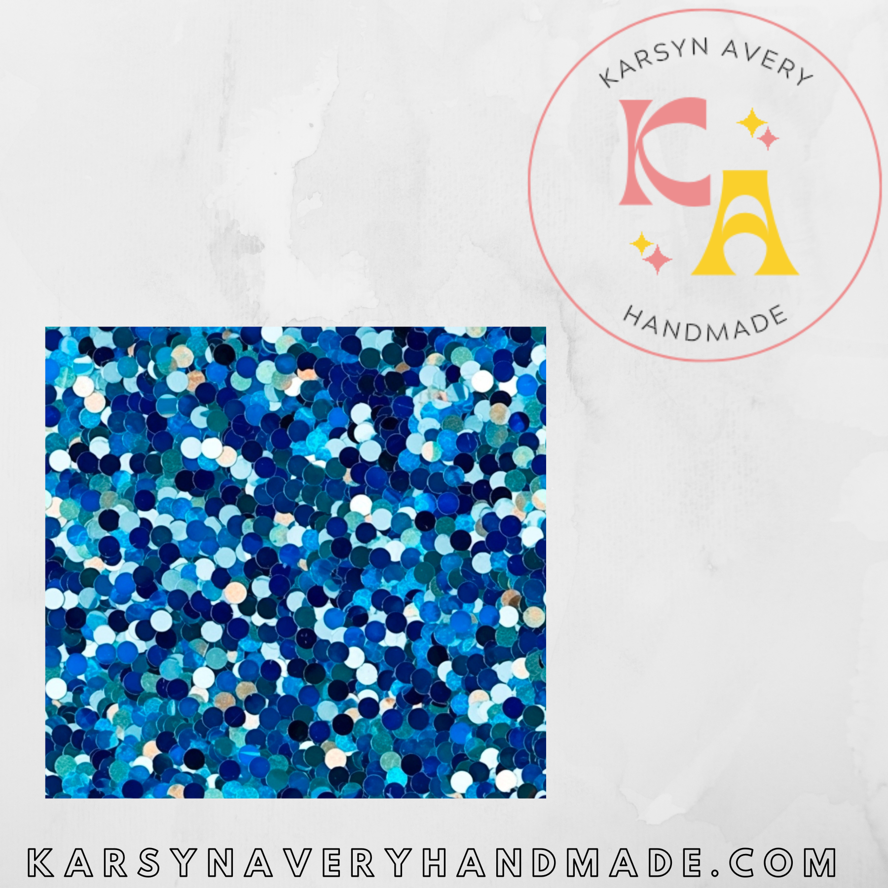 Blue Sequins