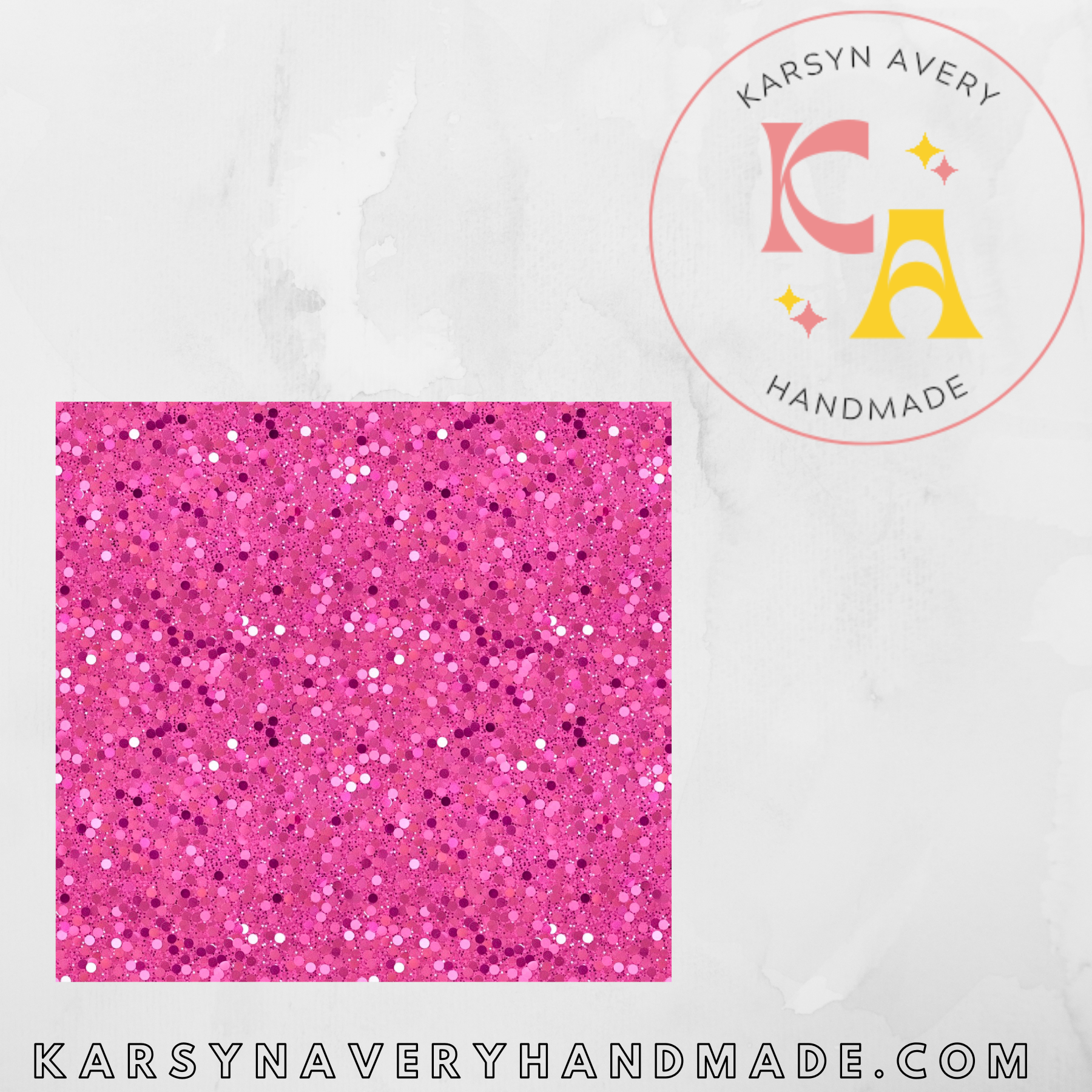 Pink Glitter Sequins