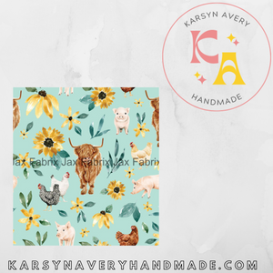 Blue Cow Floral