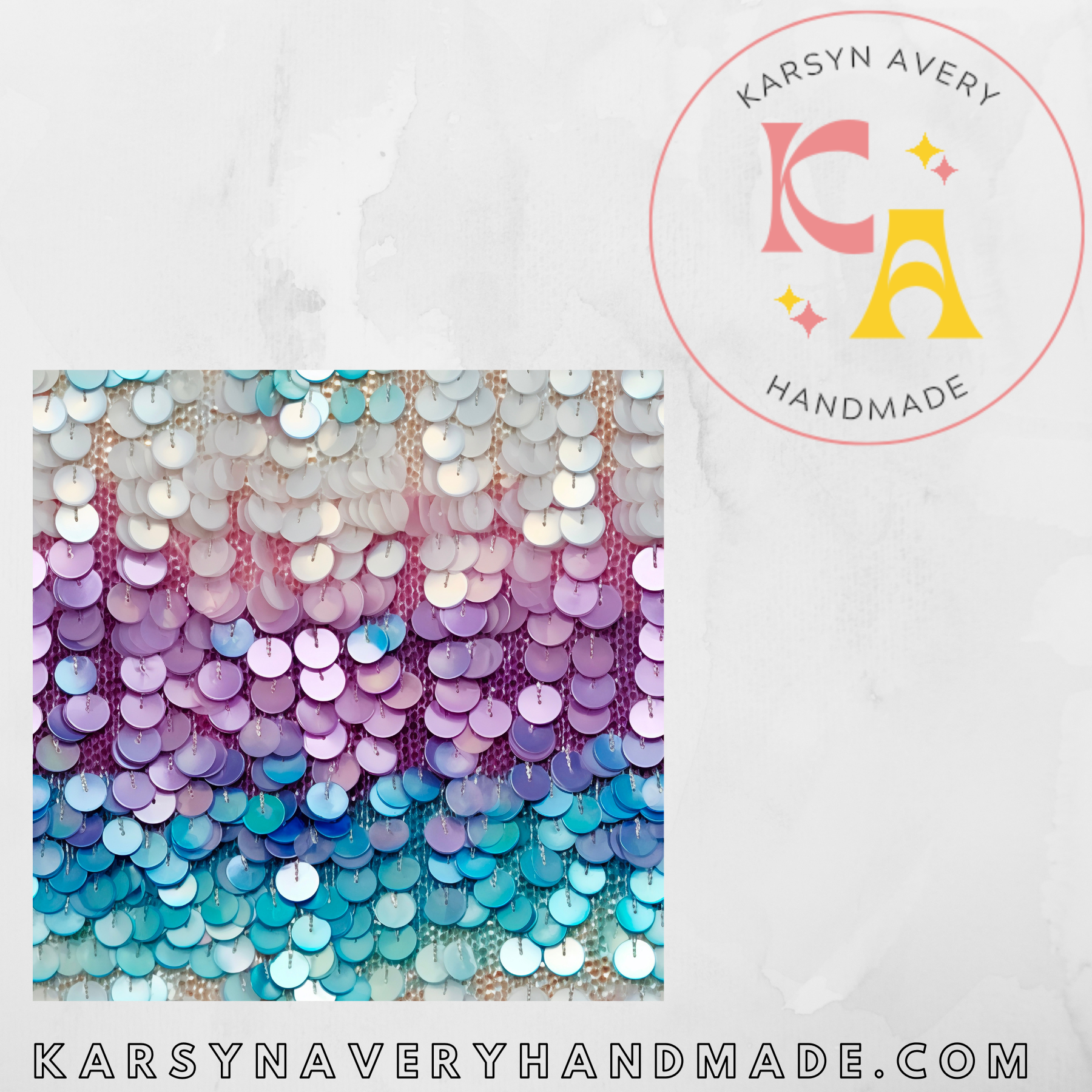 Lover Faux Sequins