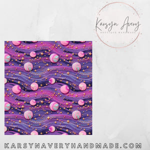 Faux Embroidered Moons